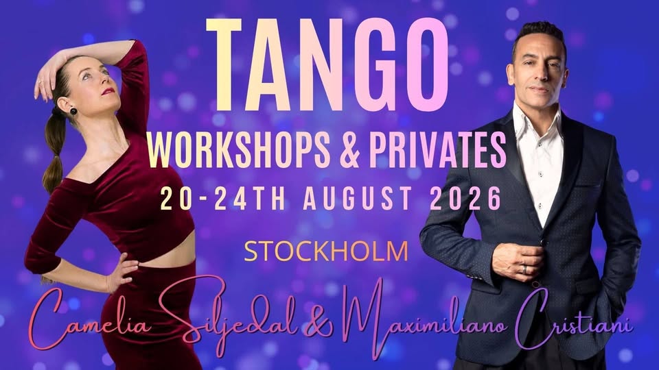 Maximiliano Cristiani will be in Stockholm